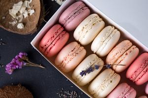 Geschenkdoosje met macarons