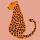 Minimalistische cheetah