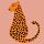 Minimalistische cheetah