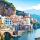 Stadsgezicht van de stad Amalfi, Italië
