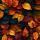 15492 ov  herfstbladeren 15x15