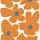 17789 ov abstracte bloemenposter  19 15x15