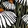 17918 ol handgetekend patroon met bloemen 100x50