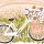 19609 ol fiets met bloemen in fietsmand 200x150