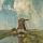 Een Molen aan een Poldervaart, Paul Joseph Constantin Gabriël, 1889