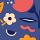 Bloemencompositie blauw #31