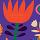 9217 ol bloemencompositie paars  21 150x100