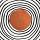 Minimalistische cirkel rood #10