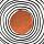 Minimalistische cirkel rood #10
