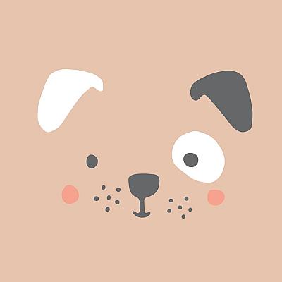 Illustratie van een hond