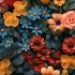 Achtergrond met bloemen