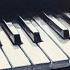 Gedetailleerde pianotoetsen