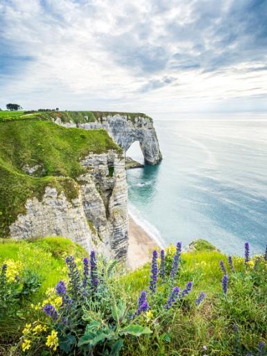 Kliffen van Etretat, Normandië, Frankrijk