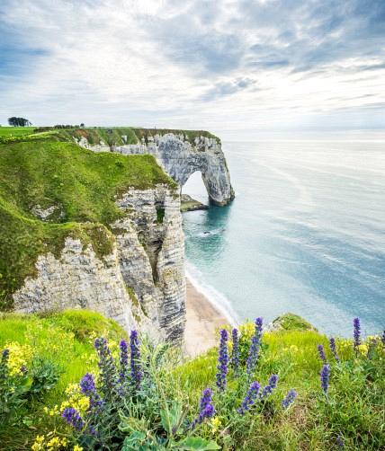 Kliffen van Etretat, Normandië, Frankrijk