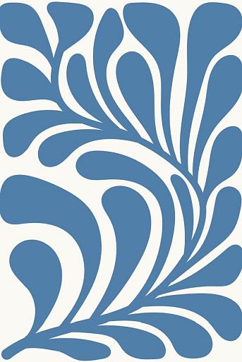 Abstracte bloemenposter #4