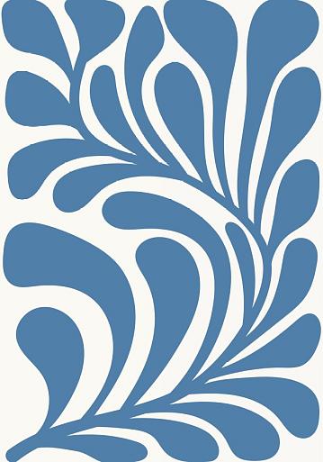Abstracte bloemenposter #4