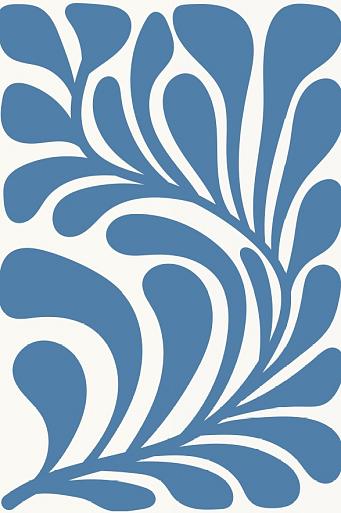 Abstracte bloemenposter #4