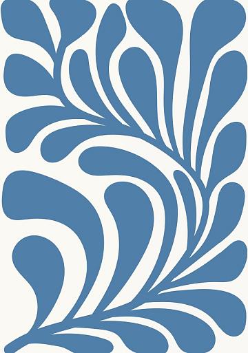 Abstracte bloemenposter #4