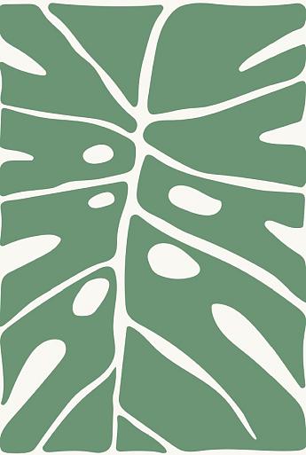 Abstracte bloemenposter #5