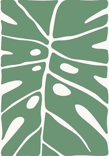 Abstracte bloemenposter #5