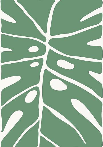 Abstracte bloemenposter #5