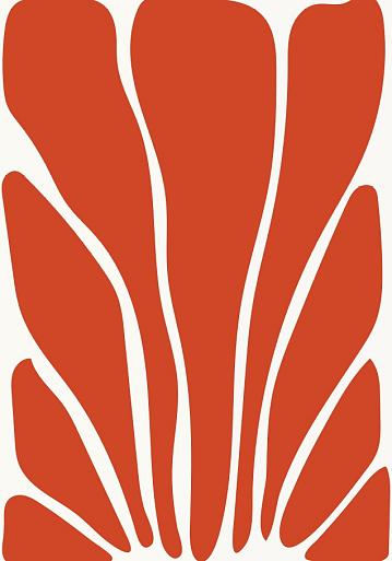 Abstracte bloemenposter #8