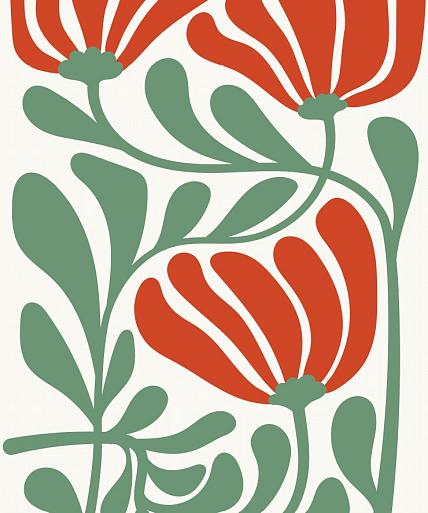 Abstracte bloemenposter #9