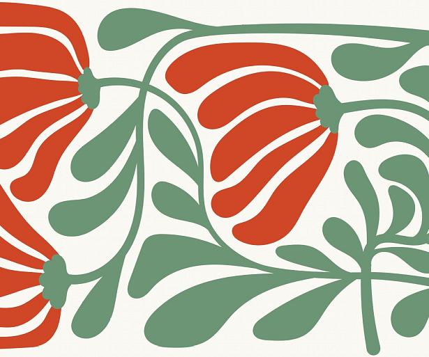 Abstracte bloemenposter #9