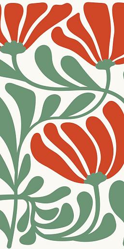 Abstracte bloemenposter #9