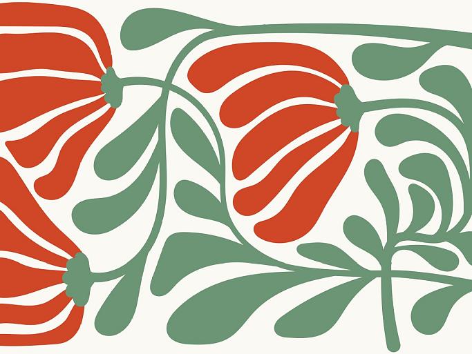 Abstracte bloemenposter #9