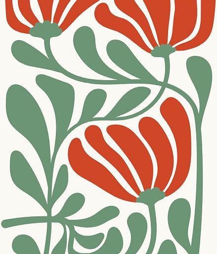 Abstracte bloemenposter #9