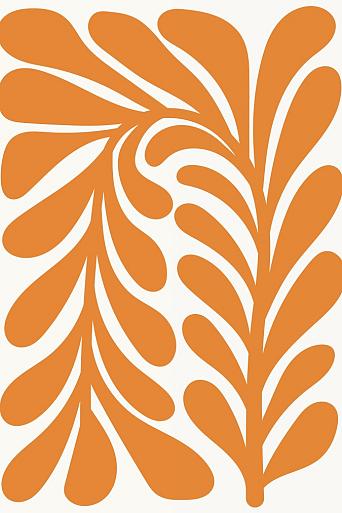 Abstracte bloemenposter #10