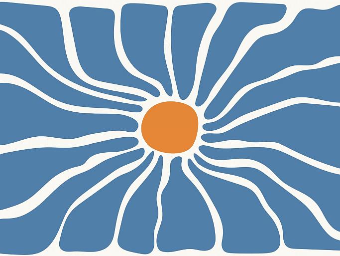 Abstracte bloemenposter #11