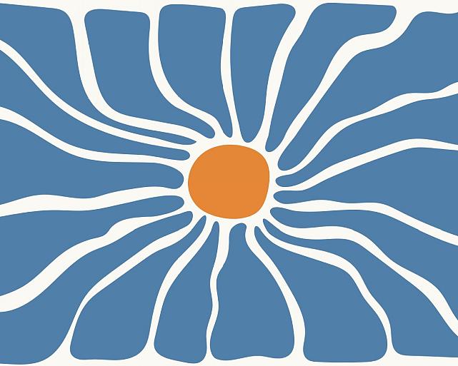 Abstracte bloemenposter #11
