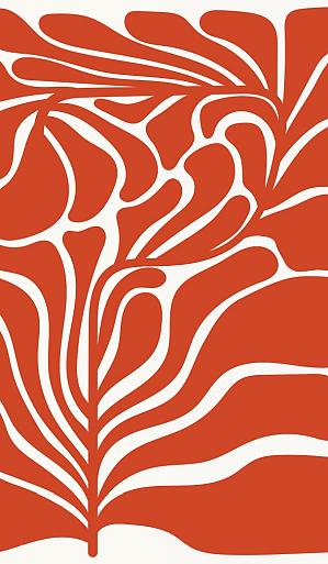 Abstracte bloemenposter #12