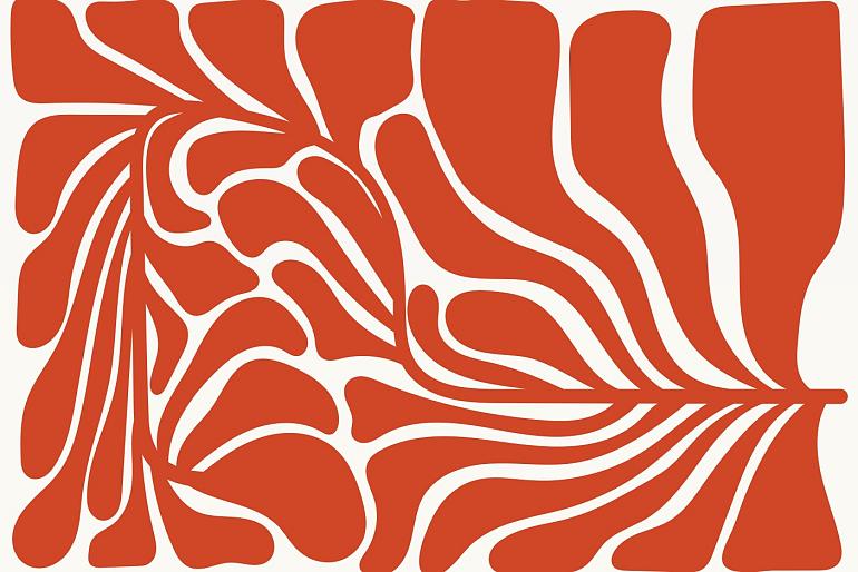 Abstracte bloemenposter #12