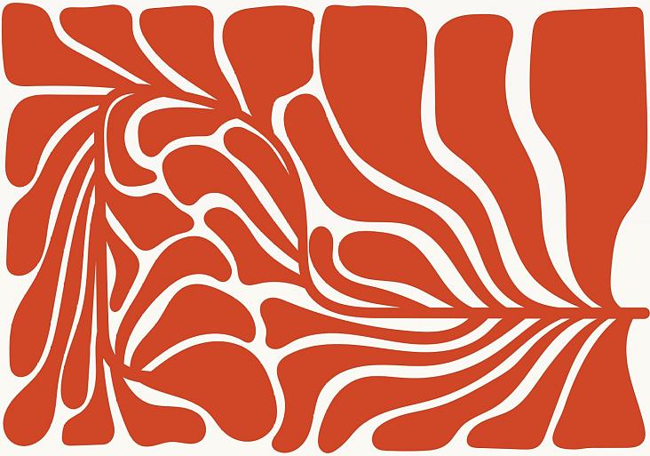 Abstracte bloemenposter #12