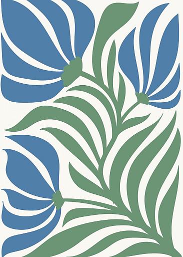 Abstracte bloemenposter #13