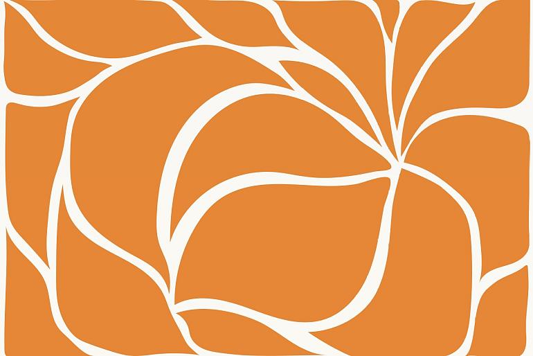 Abstracte bloemenposter #14