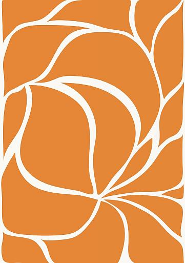 Abstracte bloemenposter #14