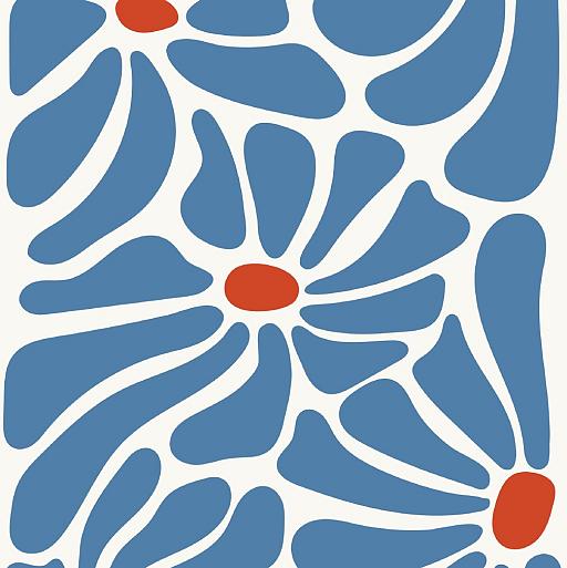 Abstracte bloemenposter #15