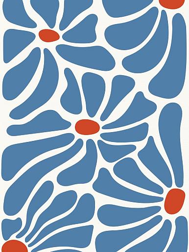 Abstracte bloemenposter #15