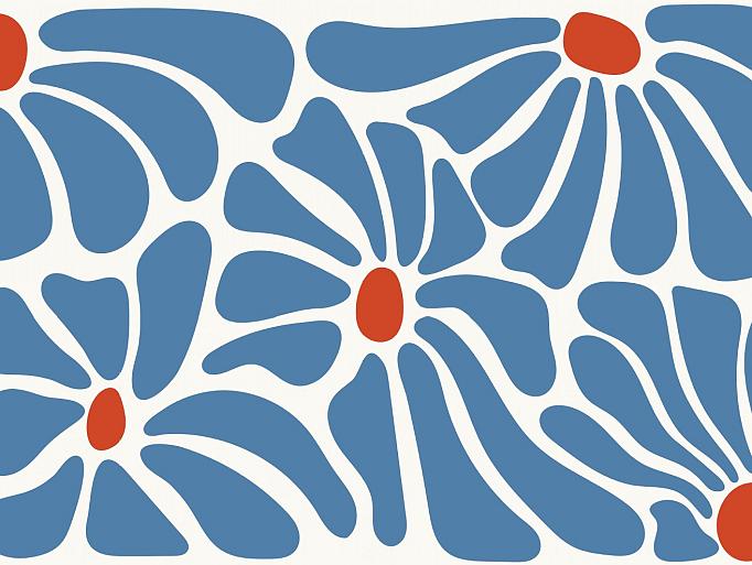Abstracte bloemenposter #15