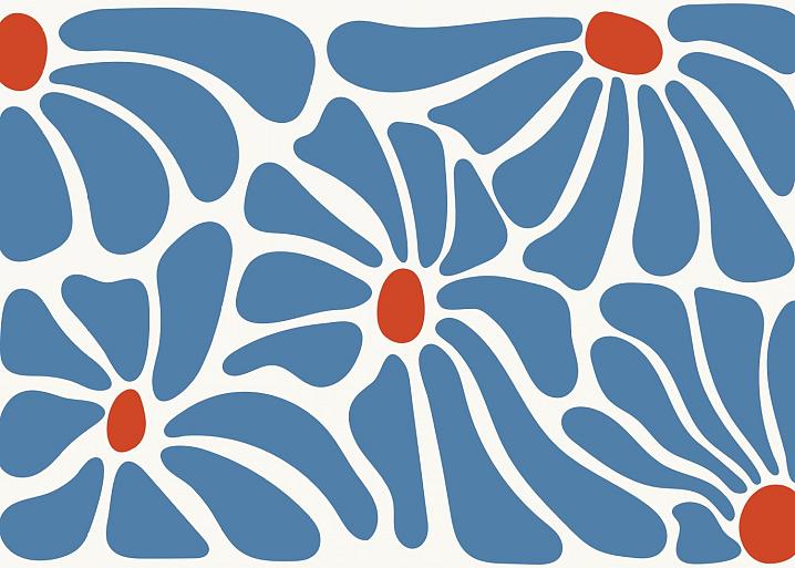 Abstracte bloemenposter #15