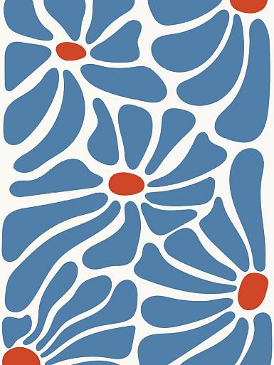 Abstracte bloemenposter #15