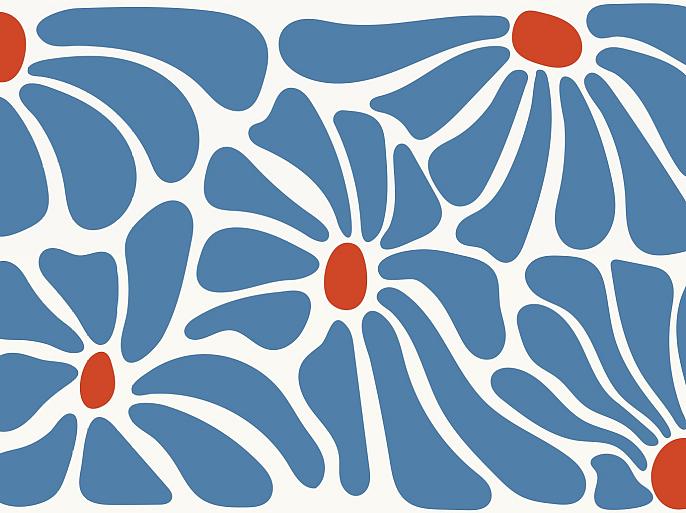 Abstracte bloemenposter #15