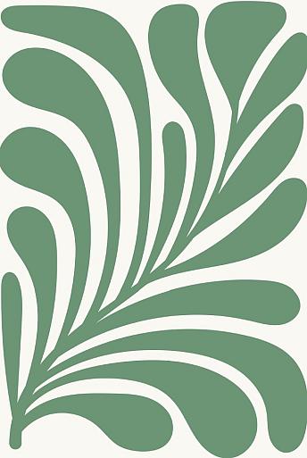 Abstracte bloemenposter #16