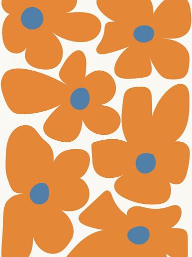 Abstracte bloemenposter #19