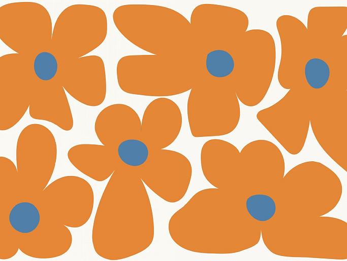 Abstracte bloemenposter #19