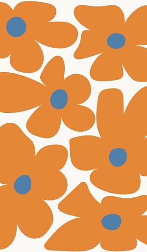 Abstracte bloemenposter #19
